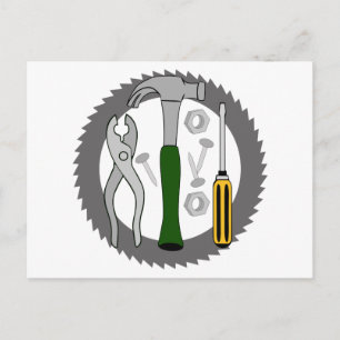 Cartão Postal Ferramentas para Handyman