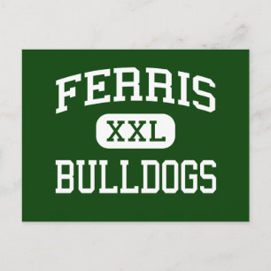 Cartão Postal Ferris - Bulldog - High - Jersey City New Jersey