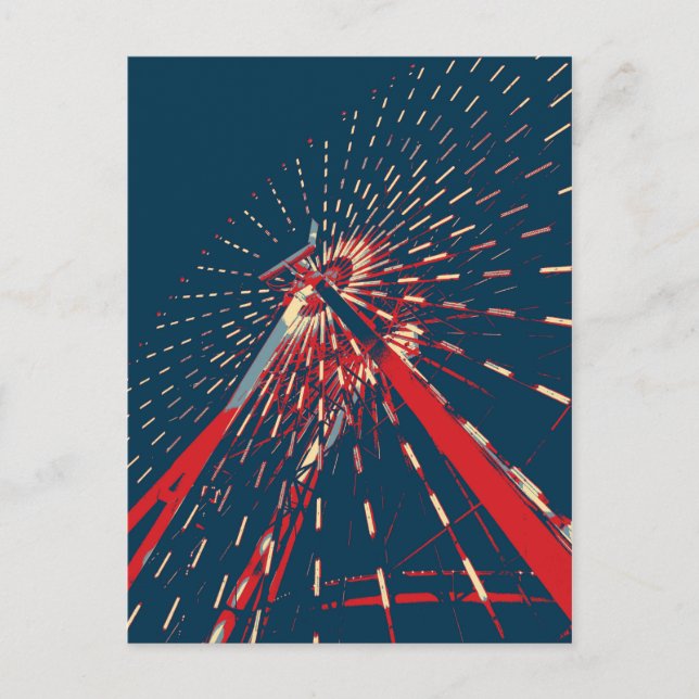Cartão Postal Ferris Wheel (Frente)