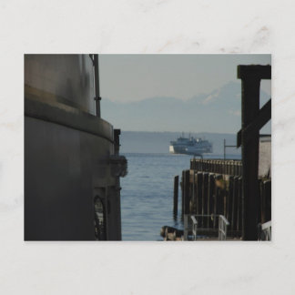 Cartão Postal Ferry in Puget Sound