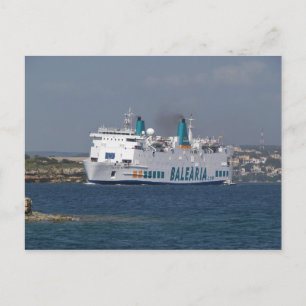 Cartão Postal Ferry Isla De Bota