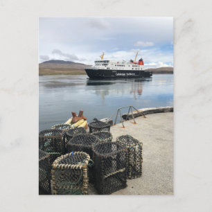 Cartão Postal Ferry Sailing para Islay na Escócia