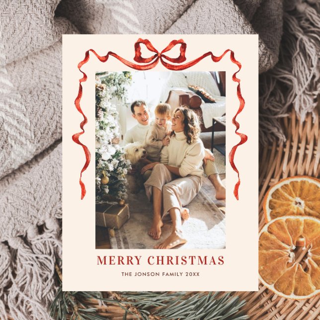 Cartão Postal FesNatal Boho Red Arco Foto (Criador carregado)
