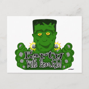 Cartão Postal Festa Com Frankie!