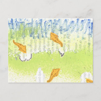 Cartão Postal Festa de aniversário Aquática III de Aiden