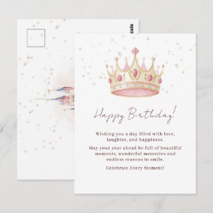 Cartão Postal Festa de Aniversário da Coroa da Princesa