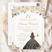 Festa de Aniversário da Princesa de Cabelo Moreno 