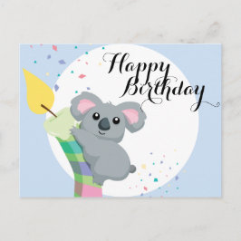 Cartão Postal Festa de cartoon "Cute Chubby"