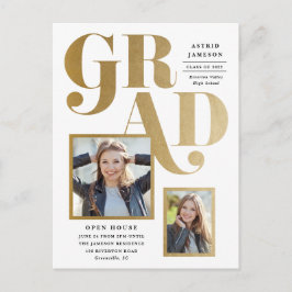 Cartão Postal Festa de formatura de Fotografias do Moderno Doura