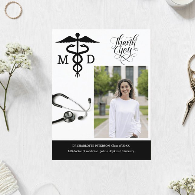 Cartão Postal Festa de Formatura Personalizada de Medicina: Agra (Criador carregado)