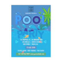 Festa de Piscina de Verão Corporativa/Clube