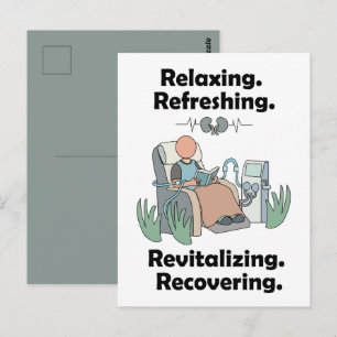 Cartão Postal Festa de Revitalização e Recuperação de Paciente e