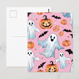 Cartão Postal Festa Fantasma A Rosa