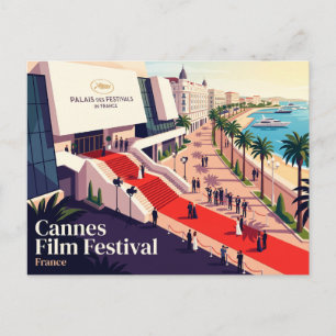 Cartão Postal Festival de Cinema de Cannes, Cannes, França