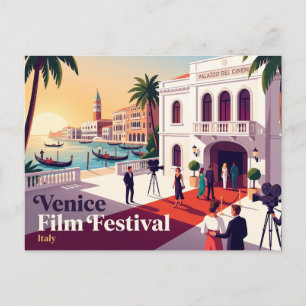 Cartão Postal Festival de Cinema de Veneza, Lido di Venezia Itál