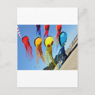Cartão Postal Festival de Kite de Lincoln City em Lincoln, OU