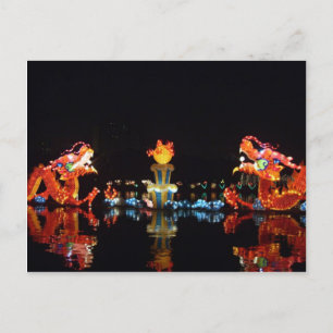 Cartão Postal Festival de outono do Médio postal, Pequim, China