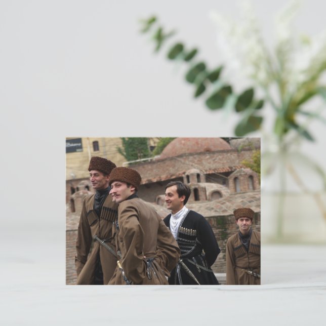 Cartão Postal Festival de Tbilisoba, Tbilisi. Geórgia (Em pé/Frente)