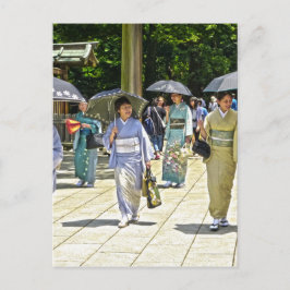 Cartão Postal Festival do Santuário Japonês