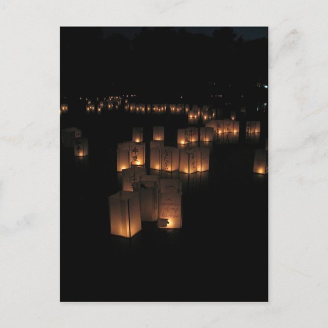 Cartão Postal Festival Lanterna (Frente)