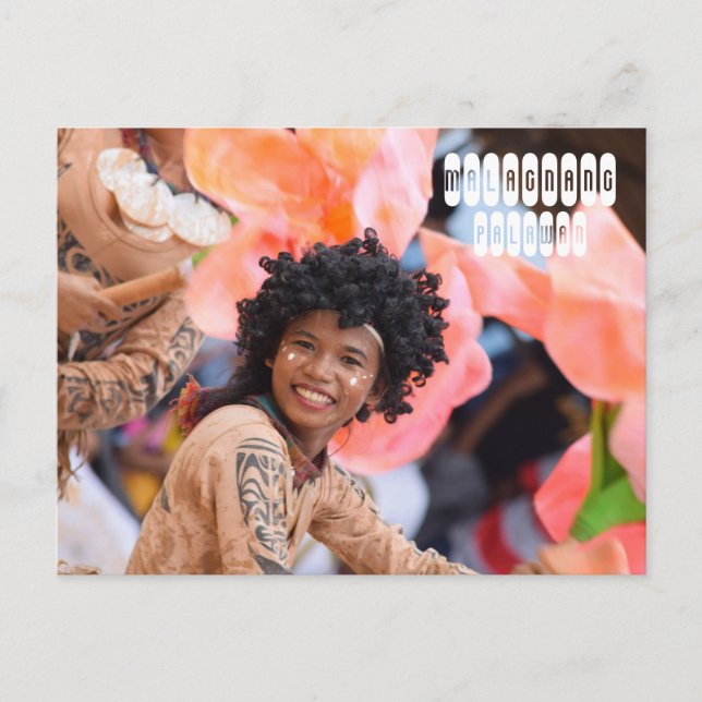 Cartão Postal Festival Malagnang (Frente)