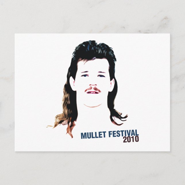 Cartão Postal Festival Mullet 2010 (Frente)