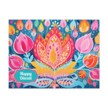 Festivo Fauvist Diwali Saudações