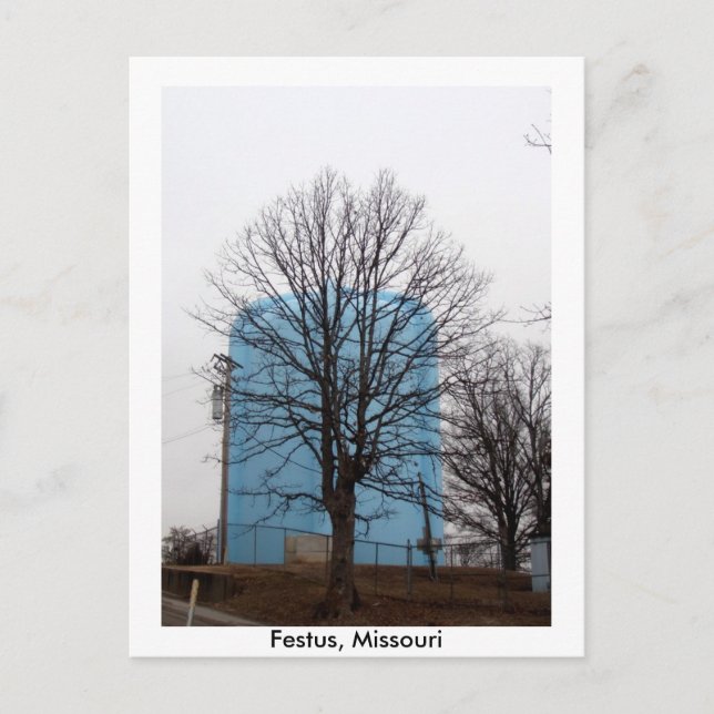 Cartão Postal Festus, Missouri (Frente)