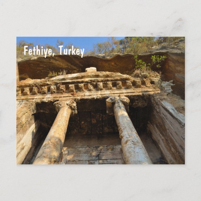Cartão Postal Fethiye, Turquia (Frente)
