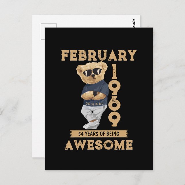 Cartão Postal Fevereiro De 1969 54 Anos De Esforço (Frente/Verso)