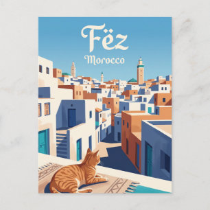 Cartão Postal Fez Marrocos