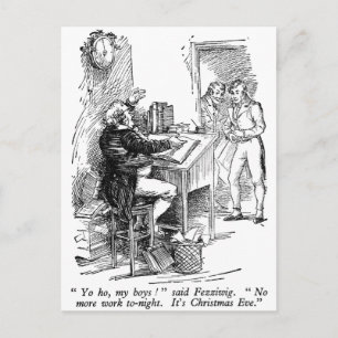 Cartão Postal Fezziwig (com texto)