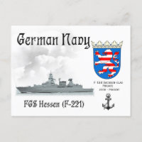 FGS Hessen (F-221) Frigado de Marinho alemão