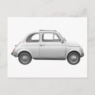 Cartão Postal Fiat 500