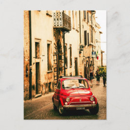 Cartão Postal Fiat 500, Cinquecento, Itália
