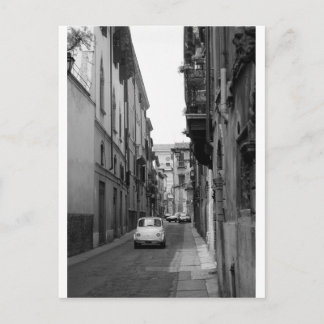 Cartão Postal Fiat Cinquecento em Verona