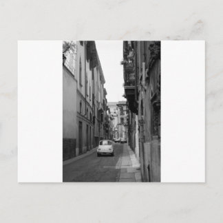 Cartão Postal Fiat Cinquecento em Verona