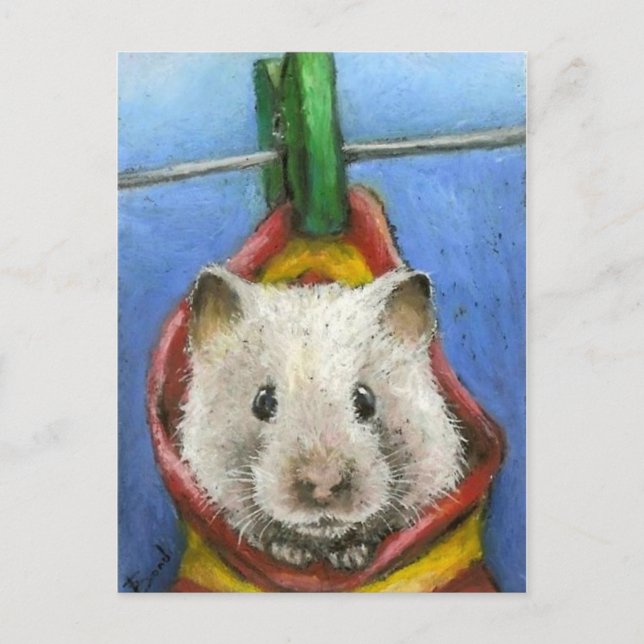 Cartão Postal Ficando ali... (Frente)