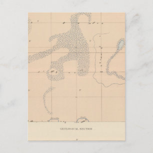 Cartão Postal Ficha Geológica Detalhada XVII