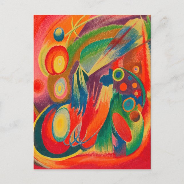 Cartão Postal Fieber de Karl Wiener (Frente)