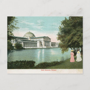 Cartão Postal Field Museum, Chicago, 1905 Vintage