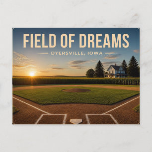 Cartão postal Field of Dreams, Dyersville, Iowa