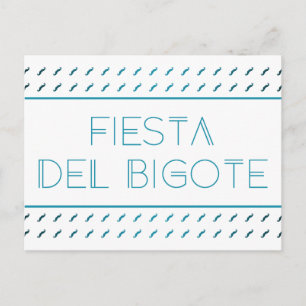 Cartão Postal Fiesta Del Bigote