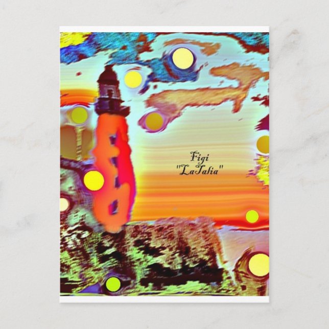 Cartão Postal Figi LaTalia (Frente)
