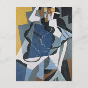 Cartão Postal Figura de uma mulher, 1917