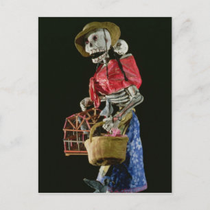 Cartão Postal Figura para o Dia dos Mortos