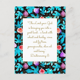 Cartão Postal Figuras Prometidas de Desuteronomia de Terra 8 Ver