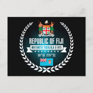 Cartão Postal Fiji