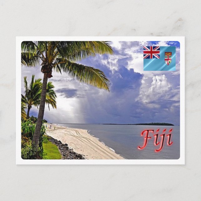 Cartão Postal Fiji - Ilha Denarau - (Frente)