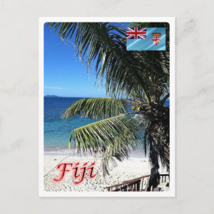 Cartão Postal Fiji - Matamanoa - Praia -